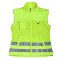 High Visibility Sleeveless Reflective Safety Vest